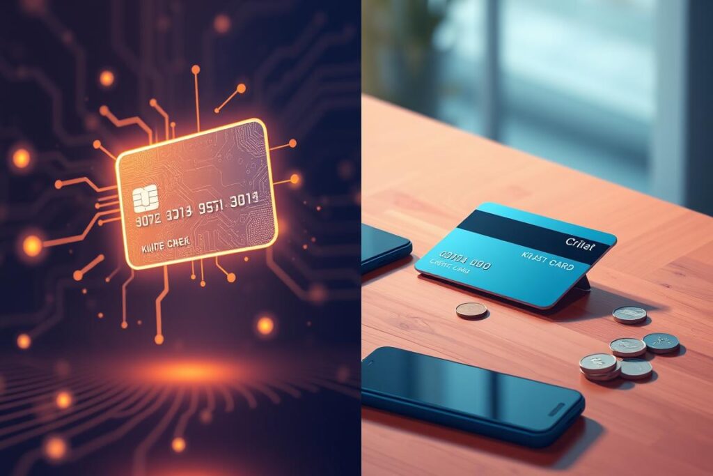Diferenca-entre-cartao-virtual-e-fisico-1024x683 Como solicitar o primeiro cartão de crédito - Guia 2024